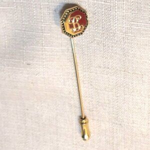 VINTAGE STICK PIN *** Initial B ***